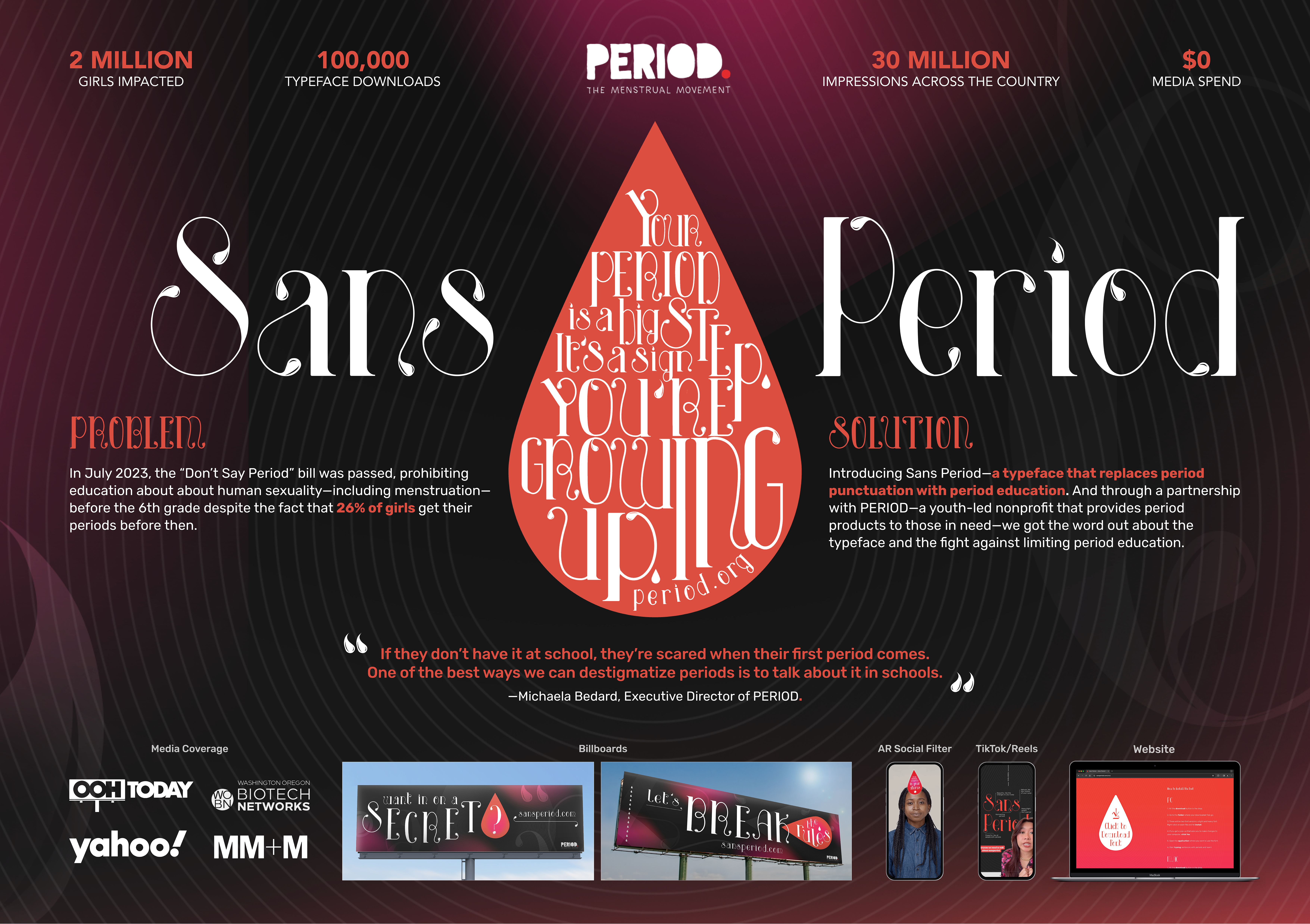 Sans Period Campaign